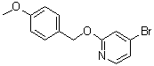 4-溴-2-[(4-甲氧基苯基)甲氧基]吡啶分子结构 (CAS 1240620-32-9)