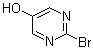 2-溴-5-嘧啶醇分子结构 (CAS 1240621-87-7)