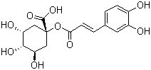 CAS 登录号：1241-87-8, 1-咖啡酰奎宁酸