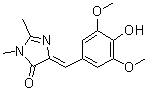 CAS # 1241390-25-9, (5Z)-3,5-Dihydro-5-[(4-hydroxy-3,5-dimethoxyphenyl)methylene]-2,3-dimethyl-4H-imidazol-4-one