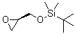 structure of CAS# 124150-87-4, (R)-tert-Butyldimethyl(oxiranylmethoxy)silane
