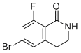 6-溴-8-氟-3,4-二氢异喹啉-1(2H)-酮分子结构 (CAS 1242157-15-8)