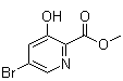 structure of CAS# 1242320-57-5, 5-溴-3-羟基-2-吡啶羧酸甲酯