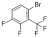 6-溴-2,3-二氟三氟甲苯分子结构 (CAS 1242339-23-6)