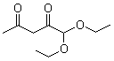 structure of CAS# 124237-06-5, 1,1-二乙氧基-2,4-戊二酮