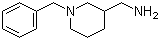 1-苄基哌啶-3-甲胺分子结构 (CAS 124257-62-1)