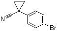 1-(4-溴苯基)环丙烷甲腈分子结构 (CAS 124276-67-1)