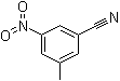 3-甲基-5-硝基苯甲腈分子结构 (CAS 124289-22-1)