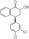 CAS 登录号：124345-10-4, 4-(3,4-二氯苯基)-2-羟基-3,4-二氢-2H-萘-1-酮