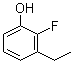 3-乙基-2-氟苯酚分子结构 (CAS 1243456-02-1)
