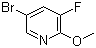 structure of CAS# 124432-70-8, 2-甲氧基-3-氟-5-溴吡啶