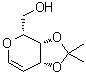 CAS # 124477-12-9, 2,6-Anhydro-5-deoxy-3,4-O-(1-methylethylidene)-D-arabino-hex-5-enitol
