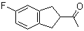 2-乙酰基-5-氟茚满分子结构 (CAS 1244949-19-6)