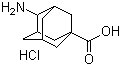 structure of CAS# 1245645-93-5, 4-Aminoadamantane-1-carboxylic acid hydrochloride