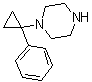 1-(1-苯基环丙基)哌嗪分子结构 (CAS 1245647-91-9)