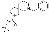 7-苄基-2,7-二氮杂螺[4.5]癸烷-2-羧酸叔丁酯分子结构 (CAS 1245649-93-7)