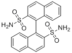(R)-1,1'-联萘-2,2'-二磺酰胺分子结构 (CAS 1245748-66-6)