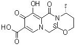 structure of CAS# 1246616-73-8, (4R,12aS)-3,4,6,8,12,12a-六氢-7-羟基-4-甲基-6,8-二氧代-2H-吡啶并[1',2':4,5]吡嗪并[2,1-b][1,3]恶嗪-9-羧酸