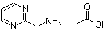 structure of CAS# 1246834-64-9, 2-嘧啶甲胺乙酸盐
