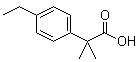 4-乙基-alpha,alpha-二甲基苯乙酸分子结构 (CAS 1247119-83-0)