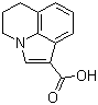 structure of CAS# 124730-56-9, 5,6-二氢-4H-吡咯并[3,2,1-ij]喹啉-1-羧酸