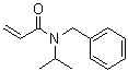 N-异丙基-N-苄基-2-丙烯酰胺分子结构 (CAS 124762-00-1)