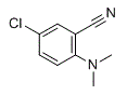 5-氯-2-(二甲基氨基)苯甲腈分子结构 (CAS 1247922-38-8)