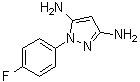 CAS # 1248501-80-5, 1-(4-Fluorophenyl)-1H-pyrazole-3,5-diamine