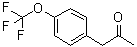 structure of CAS# 1249274-01-8, 4-Trifluoromethoxybenzyl methyl ketone
