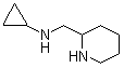 N-环丙基-2-哌啶甲胺分子结构 (CAS 1250526-55-6)