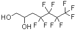 structure of CAS# 125070-38-4, 4,4,5,5,6,6,7,7,7-九氟-1,2-庚二醇