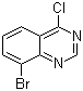 structure of CAS# 125096-72-2, 8-Bromo-4-chloroquinazoline