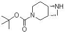 (1R,6S)-rel-3,7-Diazabicyclo[4.2.0]octane-3-carboxylic acid 1,1-dimethylethyl ester molecular structure (CAS 1250993-51-1)