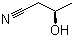 (R)-3-羟基丁腈分子结构 (CAS 125103-95-9)