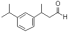 CAS # 125109-85-5, Florhydral, beta-Methyl-3-(1-methylethyl)benzenepropanal, 3-(3-Isopropylphenyl)butanal