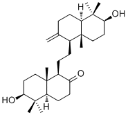 26-去甲-8-氧代-alpha-芒柄蜡素分子结构 (CAS 125124-68-7)