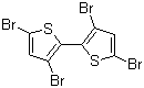 structure of CAS# 125143-53-5, 3,3',5,5'-四溴-2,2'-联噻吩