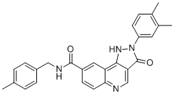CAS # 1251678-63-3, 2-(3-methoxyphenyl)-N-[2-(5-methyl-1H-benzimidazol-2-yl)phenyl]acetamide