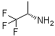 (S)-1,1,1-三氟丙-2-胺分子结构 (CAS 125278-10-6)