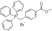 CAS # 1253-46-9, (4-Methoxycarbonylbenzyl)triphenylphosphonium bromide, [4-(Methoxycarbonyl)benzyl](triphenyl)phosphonium bromide