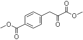 4-(甲氧羰基)-alpha-氧代苯丙酸甲酯分子结构 (CAS 125369-26-8)