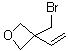 3-(溴甲基)-3-乙烯基氧杂环丁烷分子结构 (CAS 1253790-18-9)