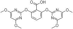 structure of CAS# 125401-75-4, 双草醚