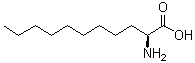 (2S)-2-氨基十一烷酸分子结构 (CAS 1254251-27-8)
