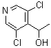 3,5-二氯-alpha-甲基-4-吡啶甲醇分子结构 (CAS 1254473-66-9)
