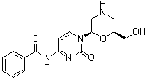 CAS 登录号：125455-77-8, (2R-顺式)-N-[1,2-二氢-1-[6-(羟基甲基)-2-吗啉基]-2-氧代-4-嘧啶基]苯甲酰胺