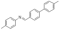4-甲基-N-[(4'-甲基[1,1'-联苯]-4-基)亚甲基]苯胺分子结构 (CAS 1254576-63-0)