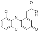 双氯芬酸2,5-苯醌亚胺分子结构 (CAS 1254576-93-6)