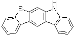 7H-[1]苯并噻吩并[2,3-b]咔唑分子结构 (CAS 1255309-04-6)