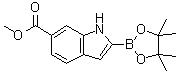 CAS # 1256359-21-3, Methyl 2-(4,4,5,5-tetramethyl-1,3,2-dioxaborolan-2-yl)-1H-indole-6-carboxylate